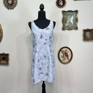 Vintage Y2K All That Jazz Floral Slip Dress – Size (m) 7/8